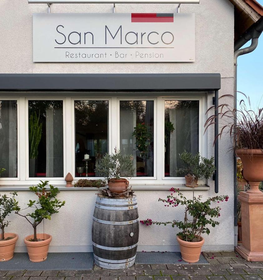 Restaurant San Marco Otel Ammerndorf Dış mekan fotoğraf